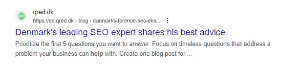Examples of well-optimized SEO title tags
