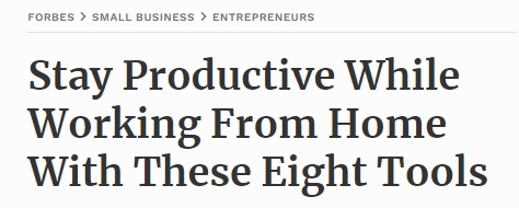 A descriptive SEO headline for productivity software for remote workers