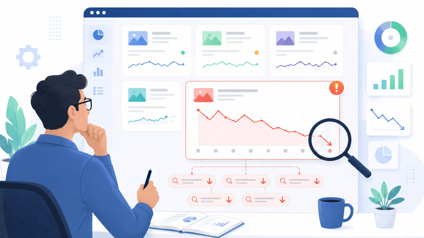Reporting on Content decay